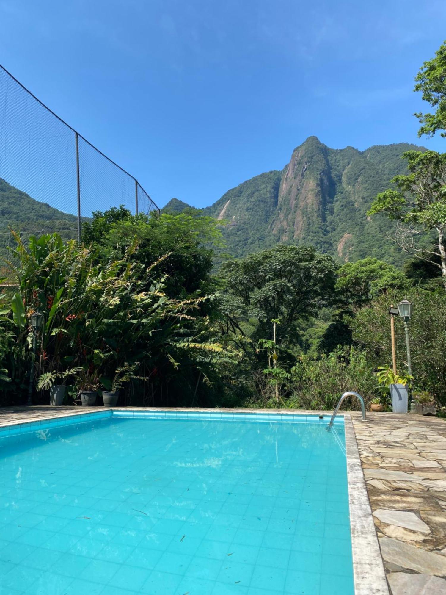 Sitio Com Piscina E Churrasqueira Guapimirim Bagian luar foto